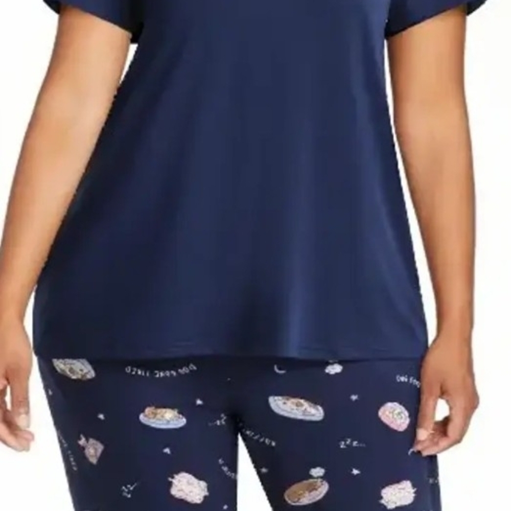 Women's Navy Sleepwear Set